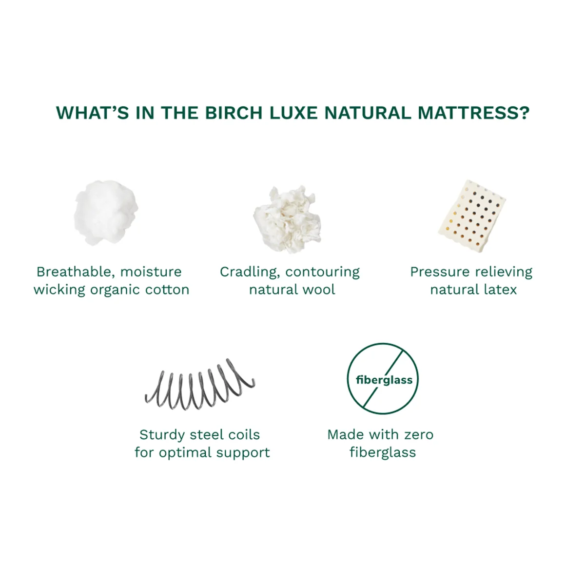 Birch Luxe Natural Mattress - Image 5