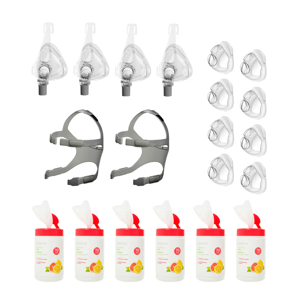 Fisher & Paykel Simplus Full Face Mask Deluxe Resupply Bundle - Image 3